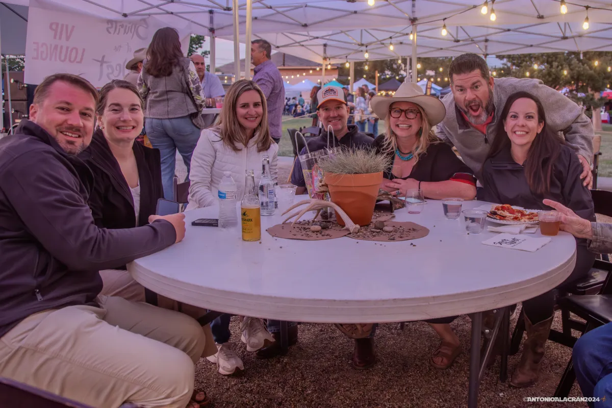 Guests at the Sunset Lounge during Spirits of the West 2024